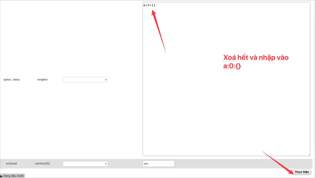 Hướng dẫn tắt/ bật toàn bộ Plugin từ phpMyAdmin